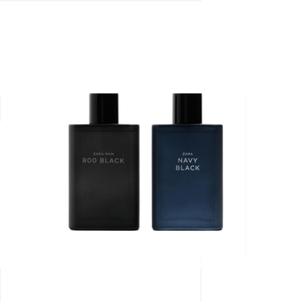 عطر ادوتویلت دوقلو مردانه زارا مدل ناوی بلک و 800 بلک حجم 2*90 میلی لیتر