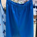 ست ساتن تاپ و شورتک یقه گیپور