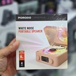 اسپیکر قابل حمل و دستگاه طرح گرامافون (White Noise) از برند Porodo Lifestyle