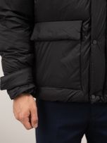 پافر کلاه دار مشکی کدj174