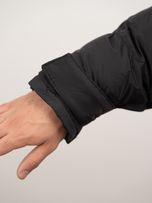 پافر کلاه دار مشکی کدj174