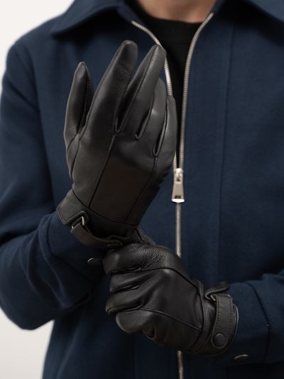 دستکش چرم طبیعی g115