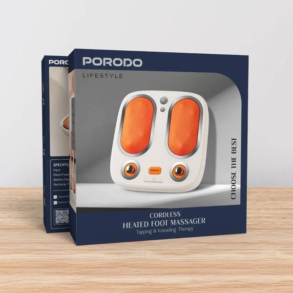 ماساژور پا شارژی و حرارتی پورودو (Porodo Lifestyle Cordless Heated Foot Massager)