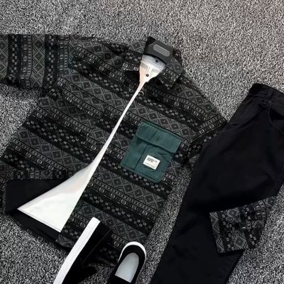 شلوار مام فیت مشکی