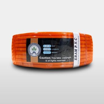 شلنگ pvc سه لایه 1/2 اینچ 50 متری