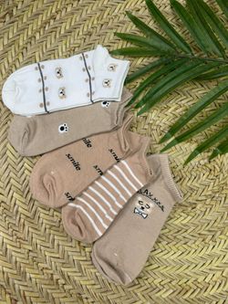 جوراب مچی طرحدار 3895