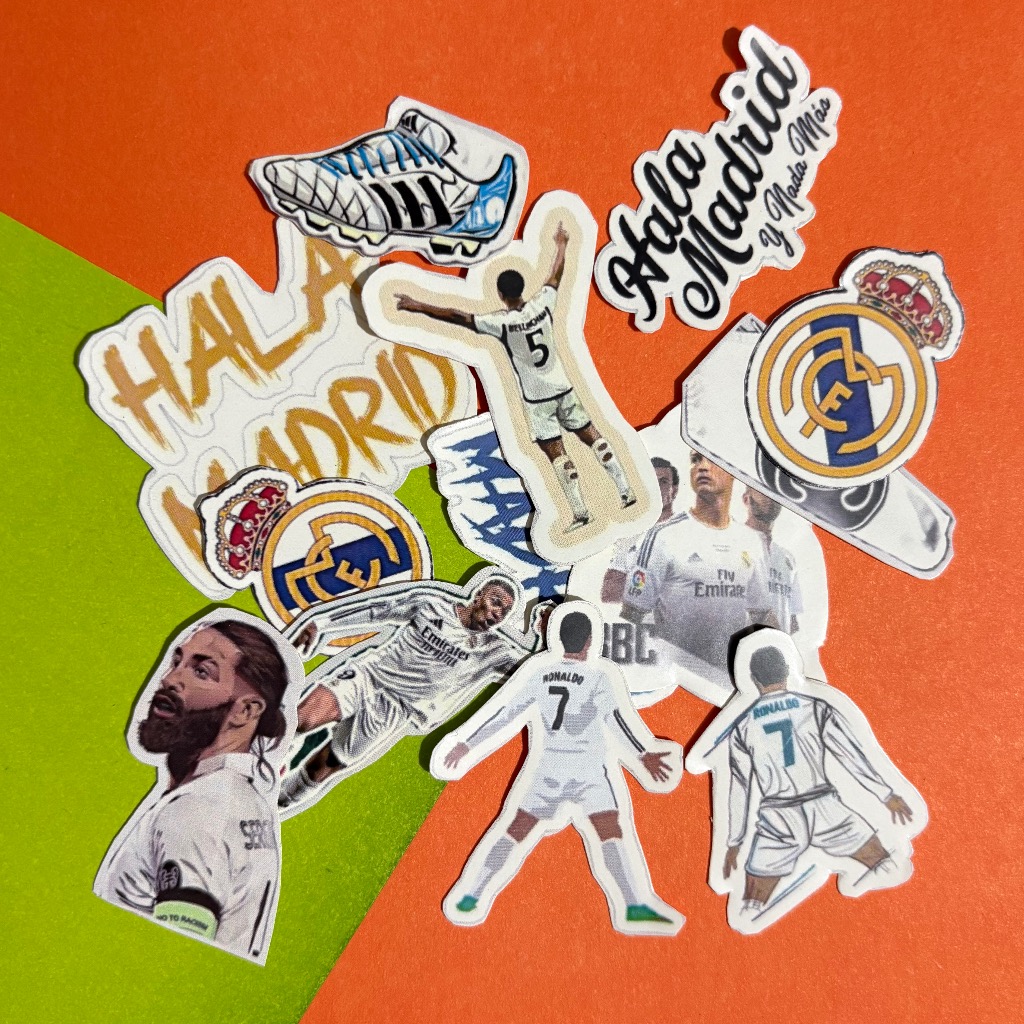 استیکر تیم رئال مادرید (برچسب)real madrid 