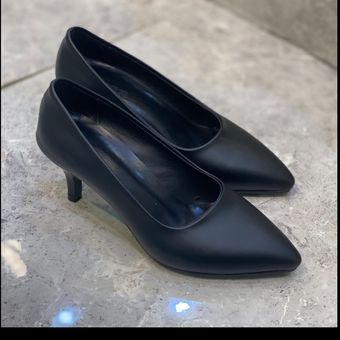 کفش زنانه پاشنه دار لودشکا ساده پاشنه 6 سانت