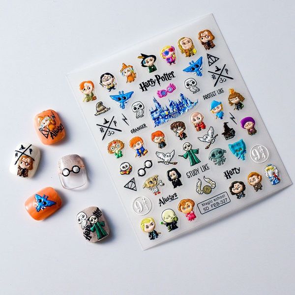 لنز برجسته‌ی ناخن هری پاتر