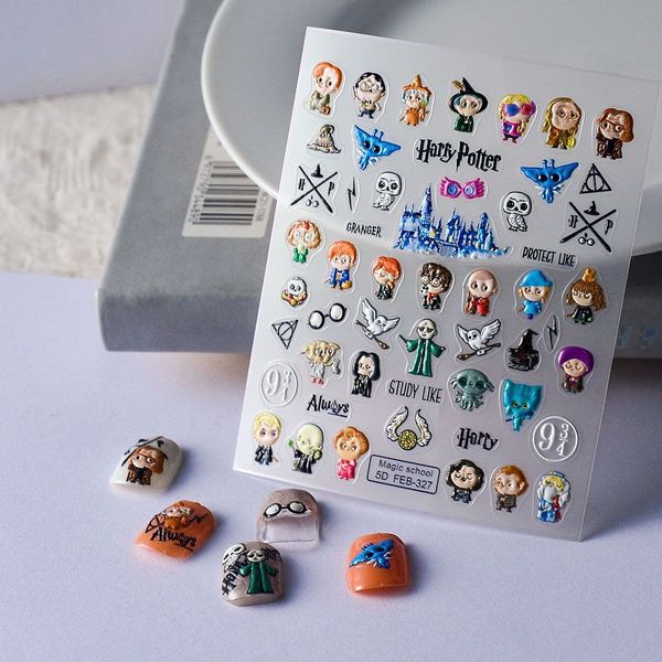 لنز برجسته‌ی ناخن هری پاتر