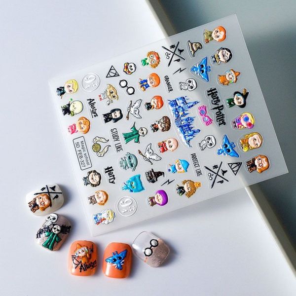 لنز برجسته‌ی ناخن هری پاتر