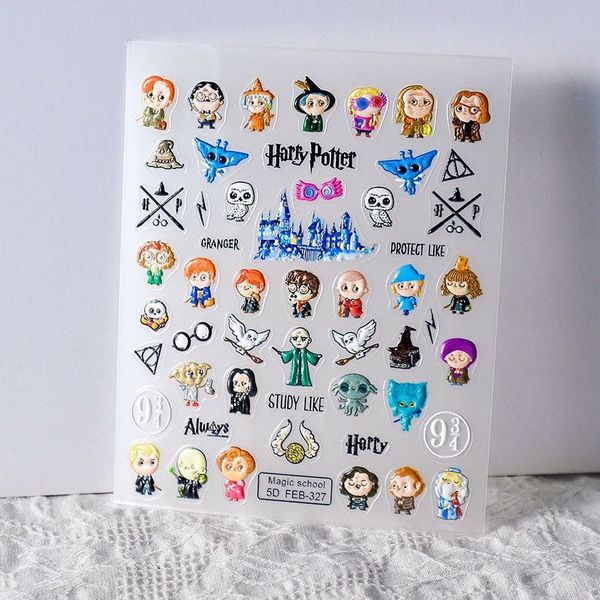 لنز برجسته‌ی ناخن هری پاتر