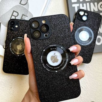 قاب مگسیف مشکی اکلیلی کد LC10077