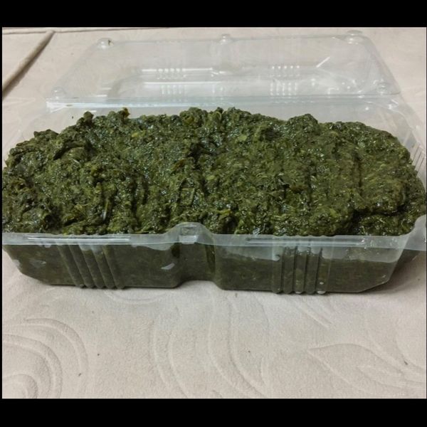 سبزی اسفناج پخته
