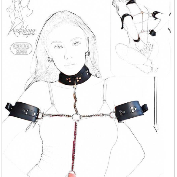 گارتر 6تیکه دستبند و بازو و گردن