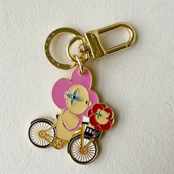 آویز کلید LV مدل دوچرخه