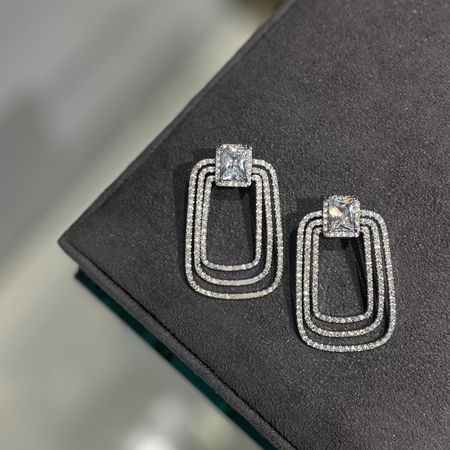 گوشواره طرح جواهر تینا