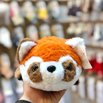 عروسک دوطرفه پاندا و روباه