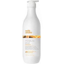 شامپو و نرم کننده آبرسان قوی میلک شیک (milkshake moistture plus)حجم 1000 میلی لیتر