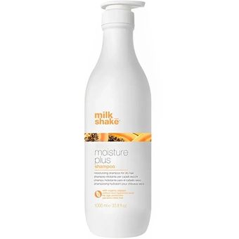 شامپو و نرم کننده آبرسان قوی میلک شیک (milkshake moistture plus)حجم 1000 میلی لیتر