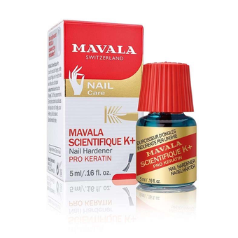 محلول استحکام بخش ناخن ماوالا مدل+scientifique k حجم 5میل