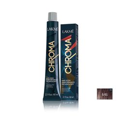 رنگ مو بدون آمونیاک لاکمه سری کروما شماره 5/61 ( قهوه ای فندقی دودی روشن ) - Lakme Chroma Hair Color