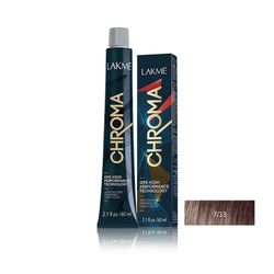 رنگ مو بدون آمونیاک لاکمه سری کروما شماره 7/13 ( بلوند طلایی دودی متوسط ) - Lakme Chroma Hair Color