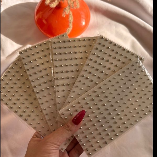 نگین چسبی کرومی