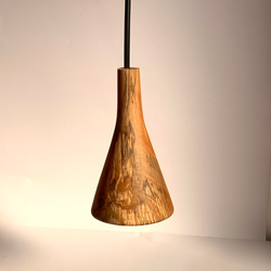 چراغ سقفی چوبی لونا