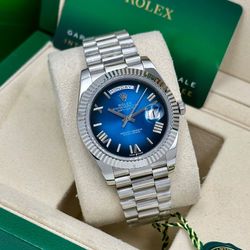 ساعت مچی مردانه رولکس دی دیت اتوماتیک سوئیس صفحه blue line