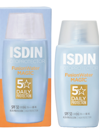 ضد آفتاب ایزدین SPF50 مدل Fusion Water Magic حجم 50 میل