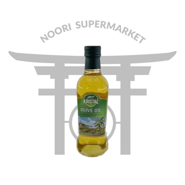روغن زیتون کریستال بدون بو نیم لیتر شیشه