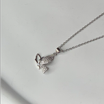 گردنبند استیل مدل پروانه