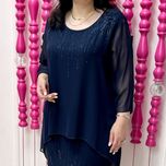 پیراهن زنانه مروارید دوزی