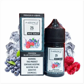 سالت نیکوتین نرد میکس توت یخ /NERD LIQ FROZEN BLUE RASPBERRY