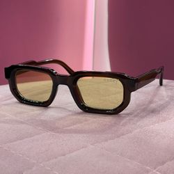 عینک gucci قهوه ای شیشه کاراملی