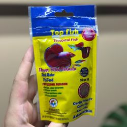 غذا‌ ماهی تروپیکال فیش تاپ فیش