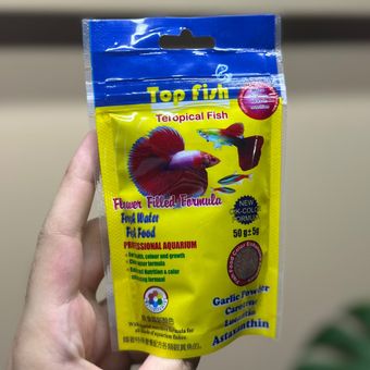 غذا‌ ماهی تروپیکال فیش تاپ فیش