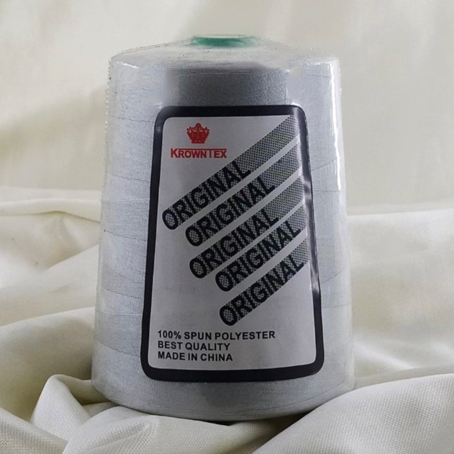 دوک نخ پلی استر  3 لا سفید برند MH