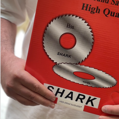 تیغ اره آب صابونی شارک سایز HSS-250x2.5x32x200T