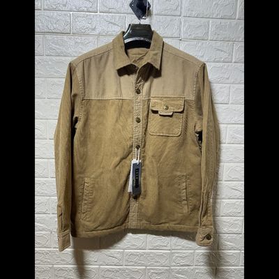 کاپشن طرح پیراهن مخمل داخل کرک برند جیپ