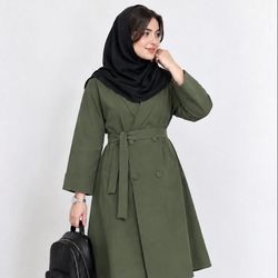 مانتو دانشجویی اداری مدل بابونه