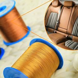 نخ دوخت نما تخت  برند SADR TEX رنگ کرم 6لا (لوبری)