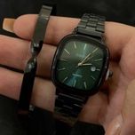 ساعت کاسیو اولدمانی و بنگل تک پیچ زنانه