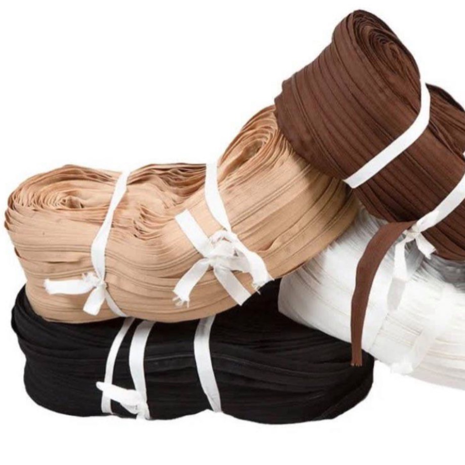 زیپ شماره 5 ( طاقه 200 یاردی ) برند کیا رنگ سفید