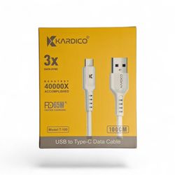 کابل شارژ کاردیکو USB به Type-C مدل T-100