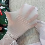 جوراب شلواری شیشه ای بادکنکی سفید برند پنتی