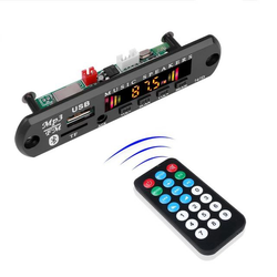 پخش کننده 12V پنلی MP3 مدل 747D با ریموت کنترل و بلوتوث