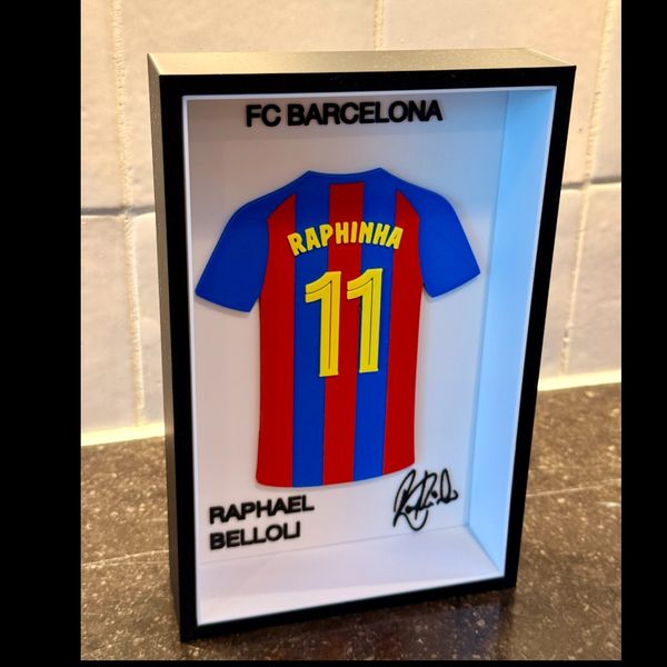 استند دکوری بازیکنان فوتبال طرح RAPHINIA BARCELONA