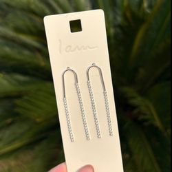 گوشواره آویز تنیسی مجلسی